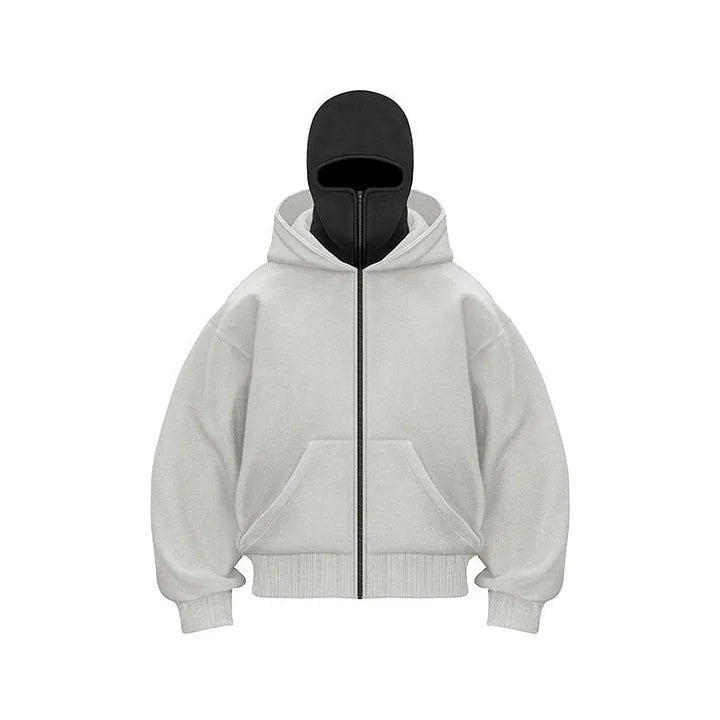 MAYO | Trendy Two-Layer Hooded Sweatshirt