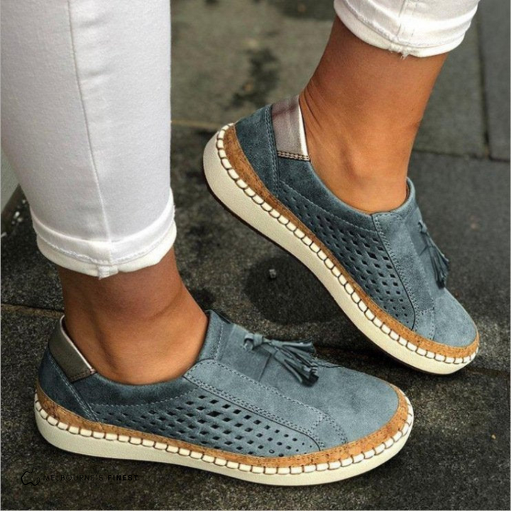 Julia - Trendy Mesh Platform Orthopedic Slip-Ons