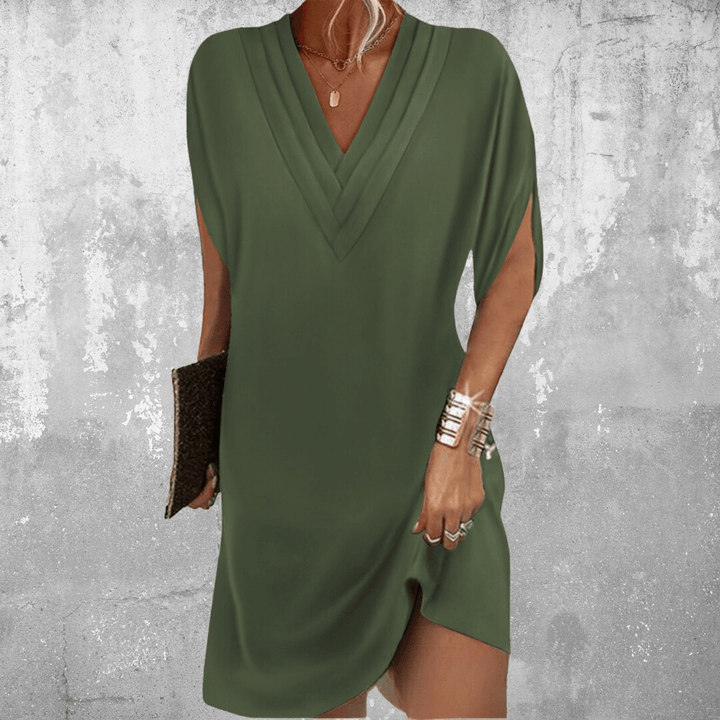 Minetta - Vestido Elegante Cubierto del Vientre