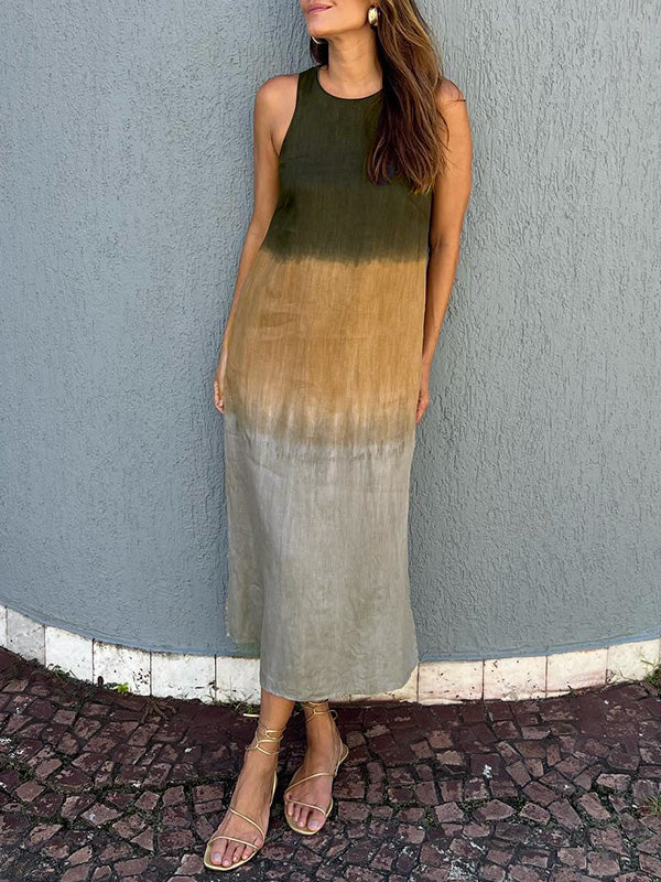 Heather - Vestido Gradiente Casual
