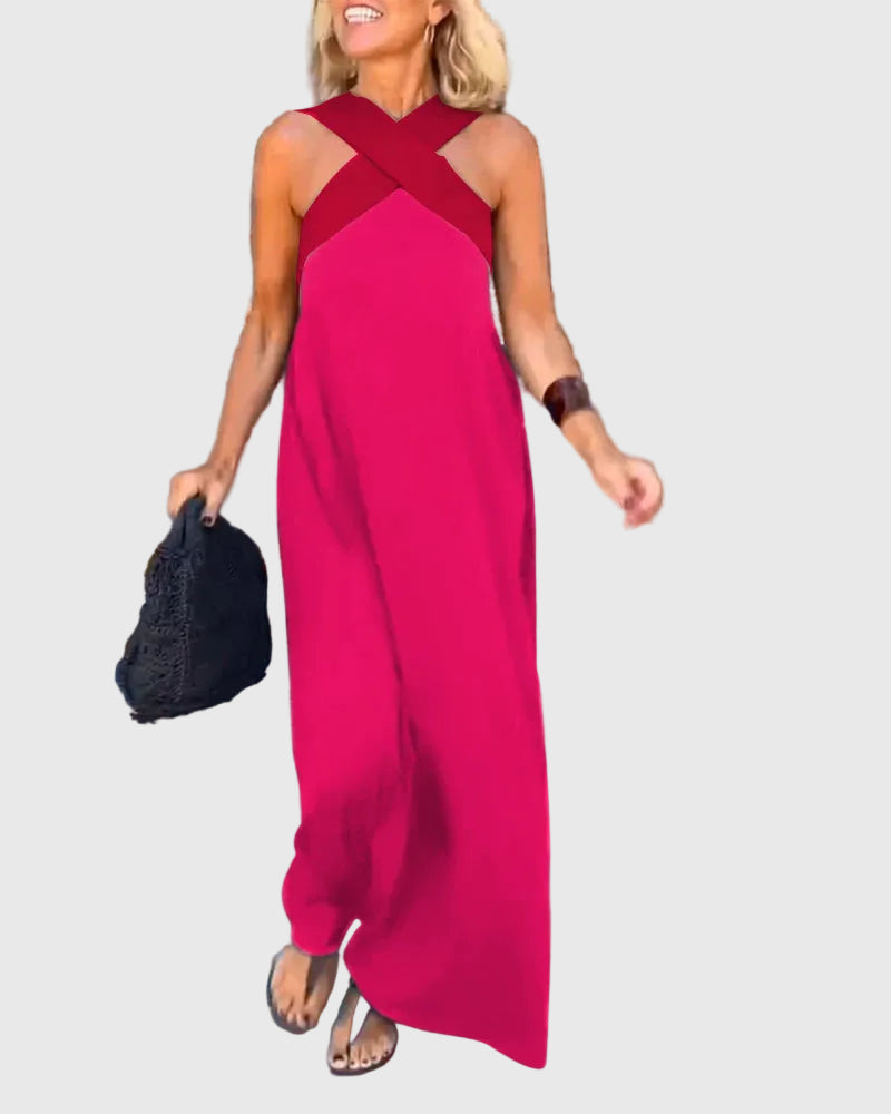 Elena | Vestido Maxi Fluido Elegante