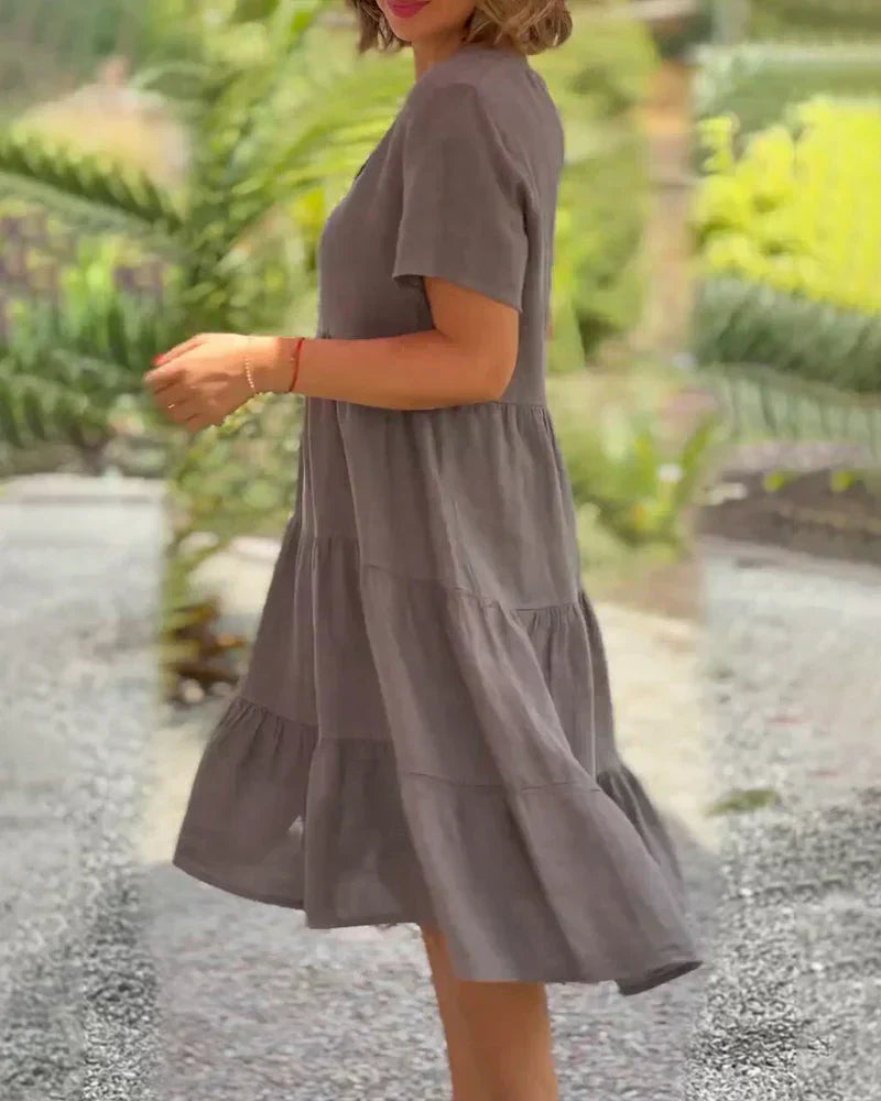 Bexley - Vestido de verano casual con escote en V
