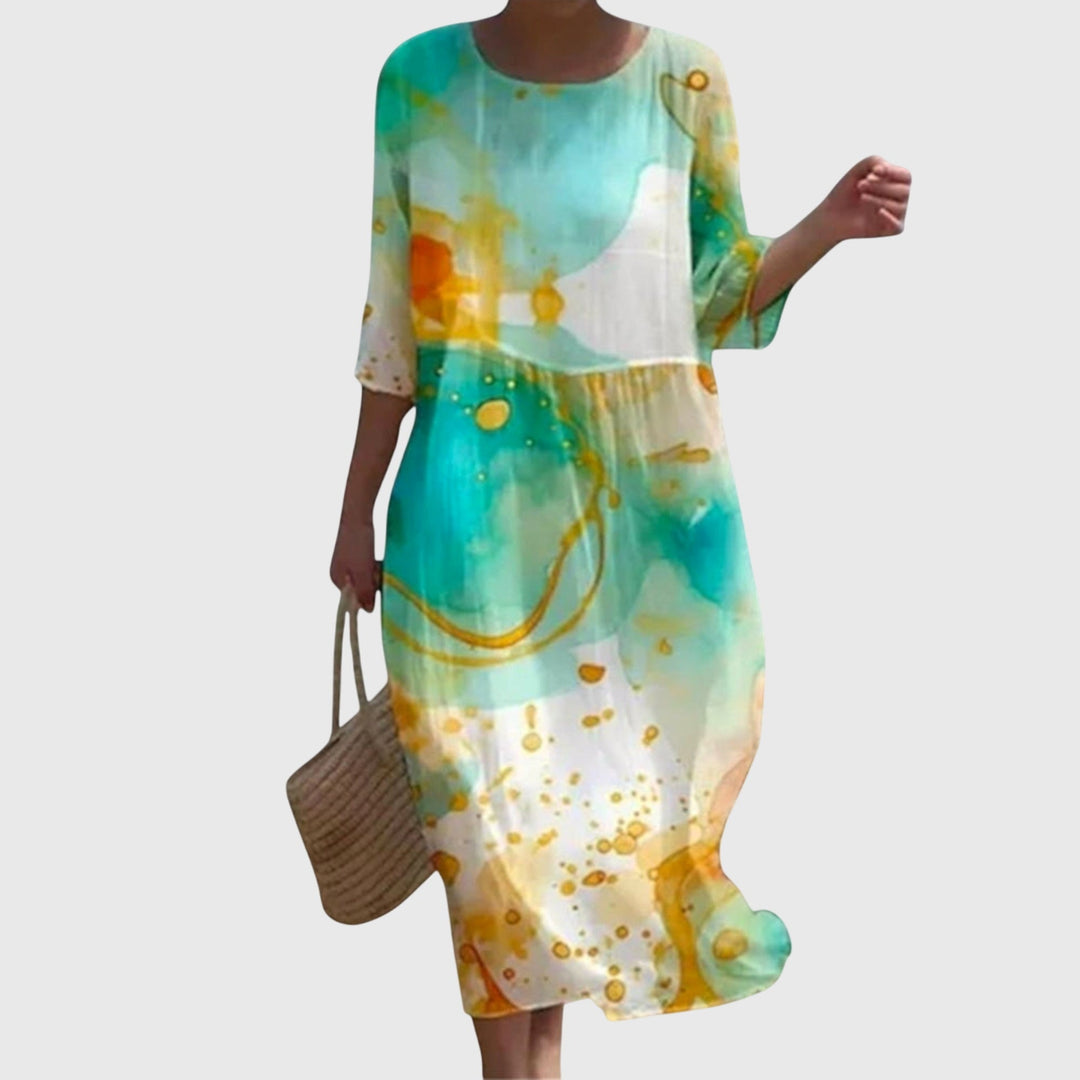 Hayley™ | Vestido Maxi Floral Elegante