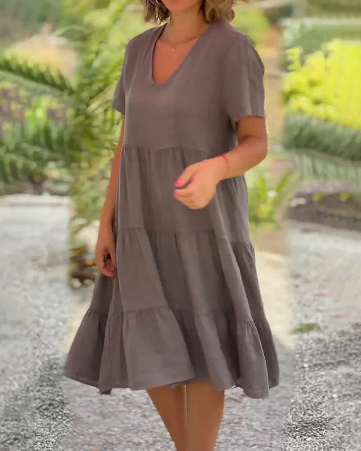 Bexley - Vestido de verano casual con escote en V