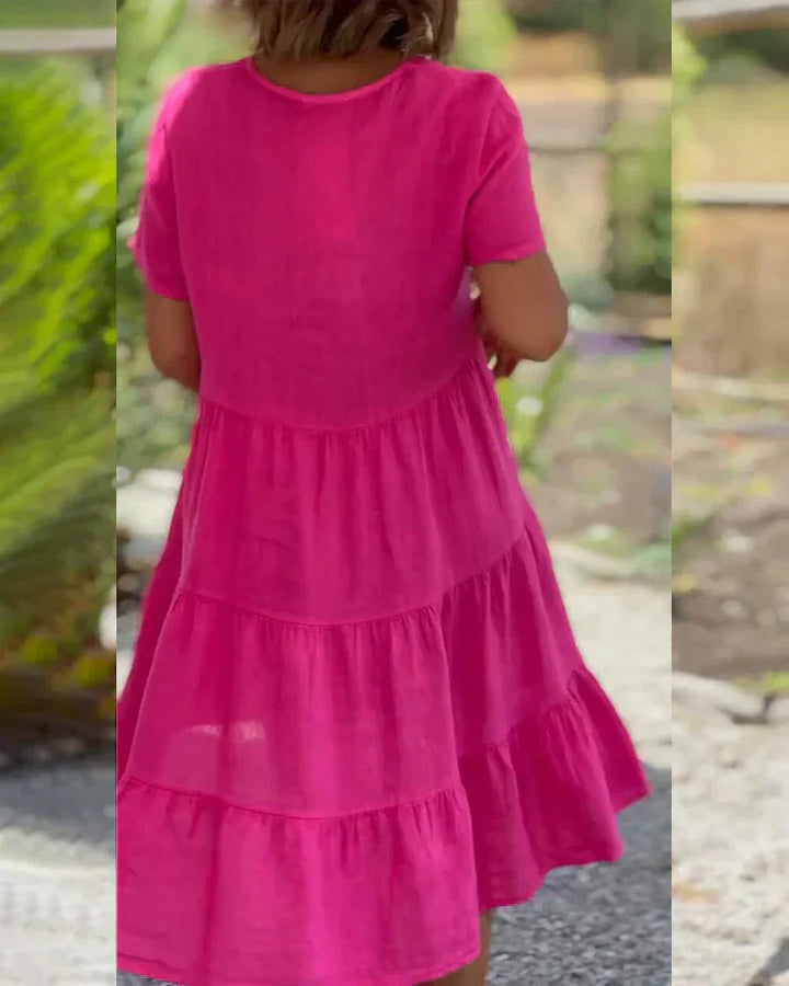 Bexley - Vestido de verano casual con escote en V