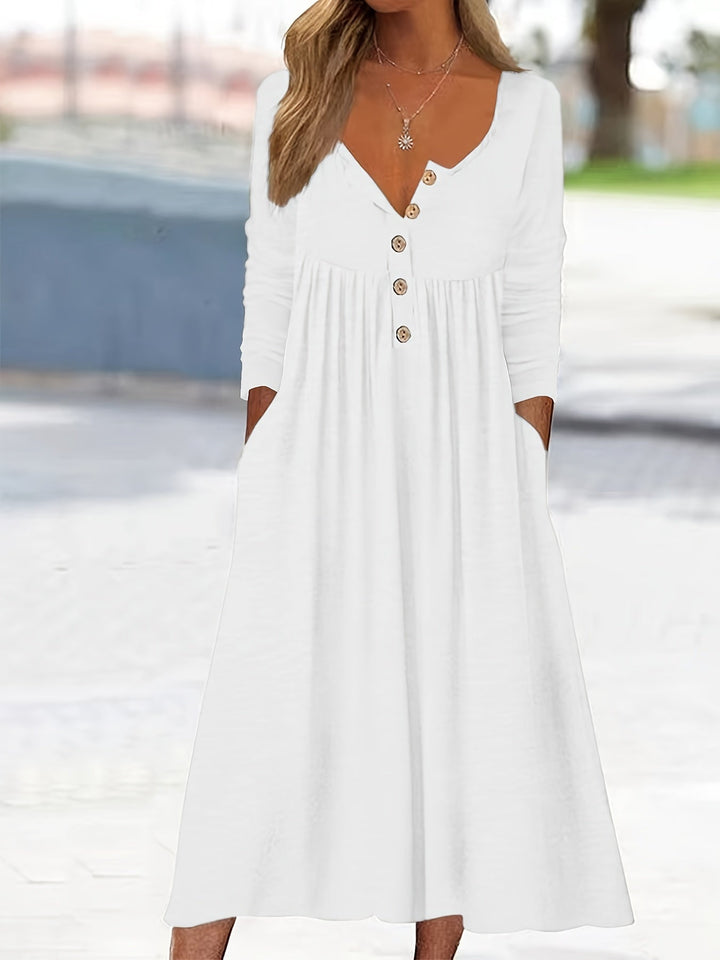 ZARA | VESTIDO MIDI CON BOTONES EN EL FRENTE