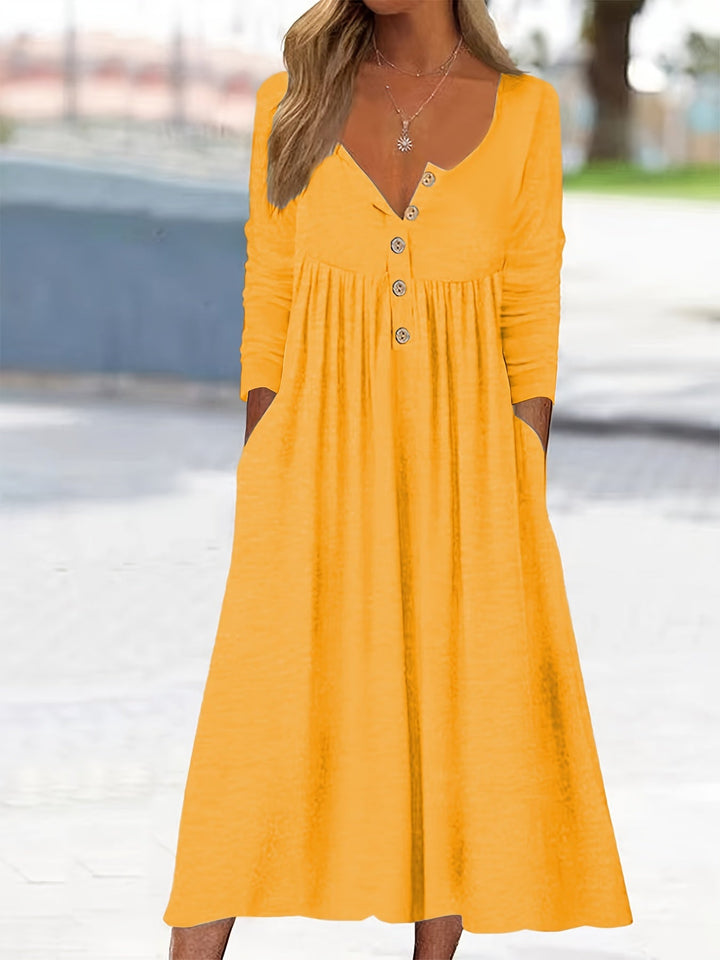 ZARA | VESTIDO MIDI CON BOTONES EN EL FRENTE