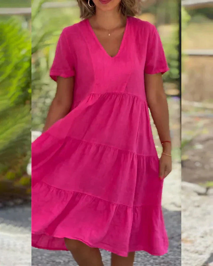 Bexley - Vestido de verano casual con escote en V