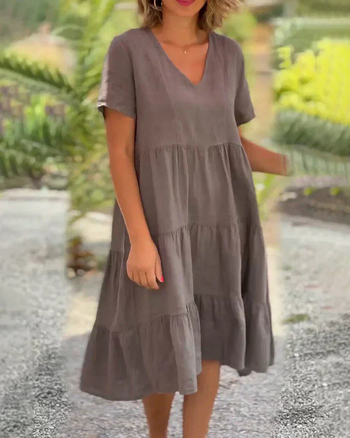 Bexley - Vestido de verano casual con escote en V