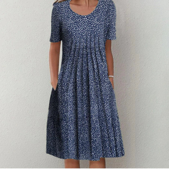 Hailey | Vestido floral elegante y casual con bolsillos