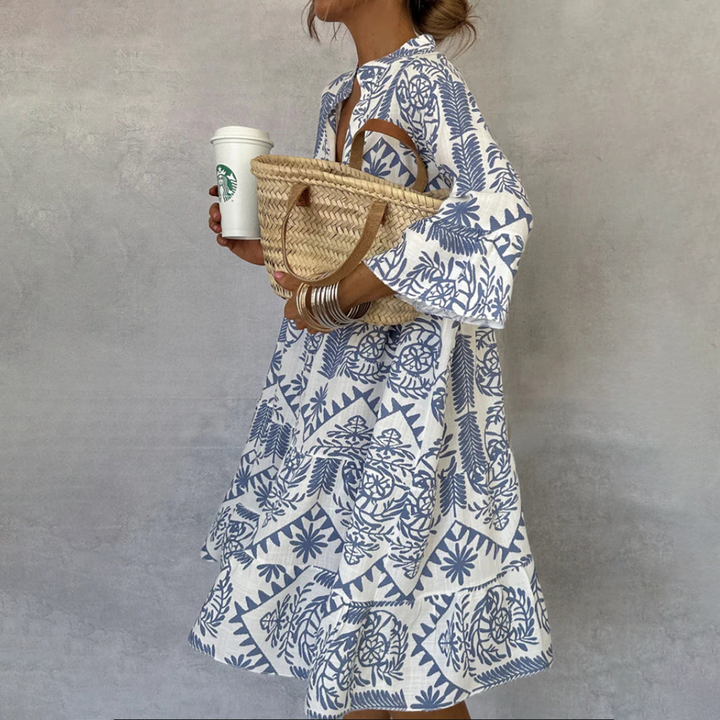 Fiorelia - Túnica Vestido Bohemio Casual