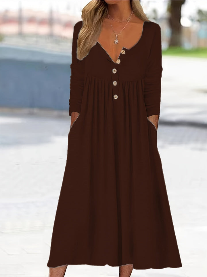 ZARA | VESTIDO MIDI CON BOTONES EN EL FRENTE