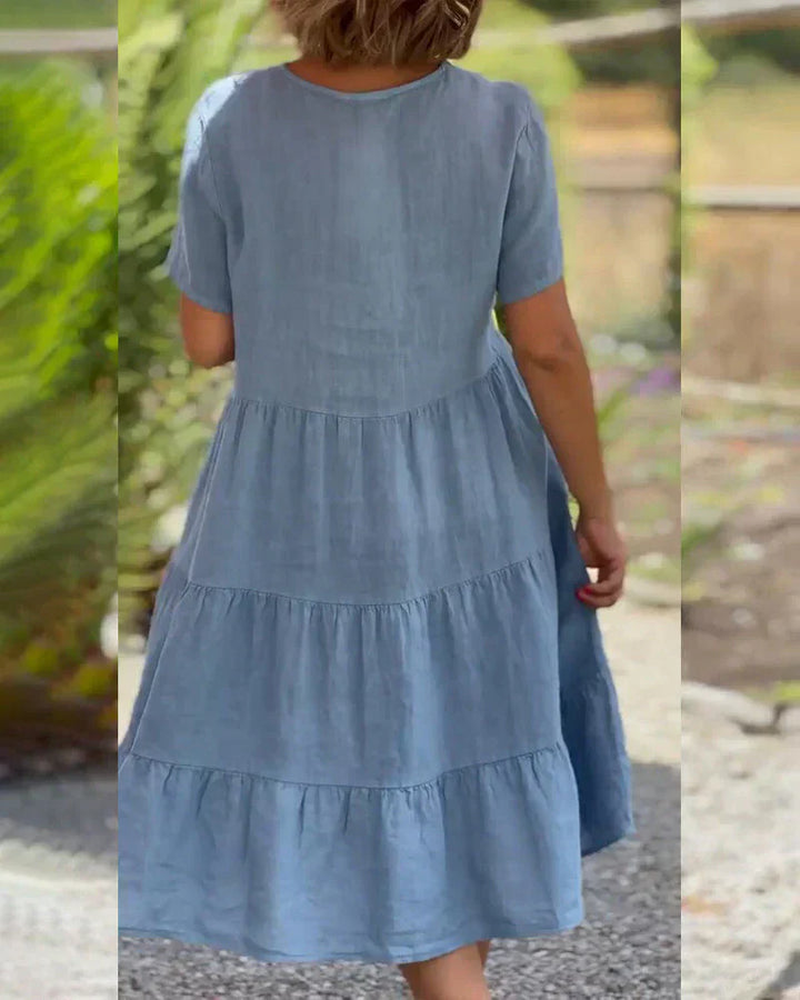 Bexley - Vestido de verano casual con escote en V