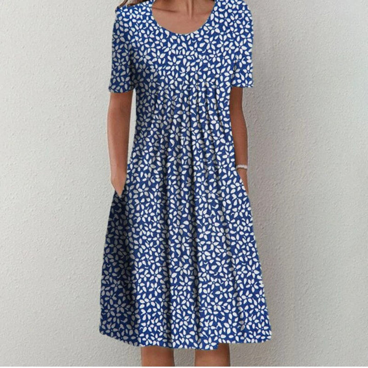 Hailey | Vestido floral elegante y casual con bolsillos