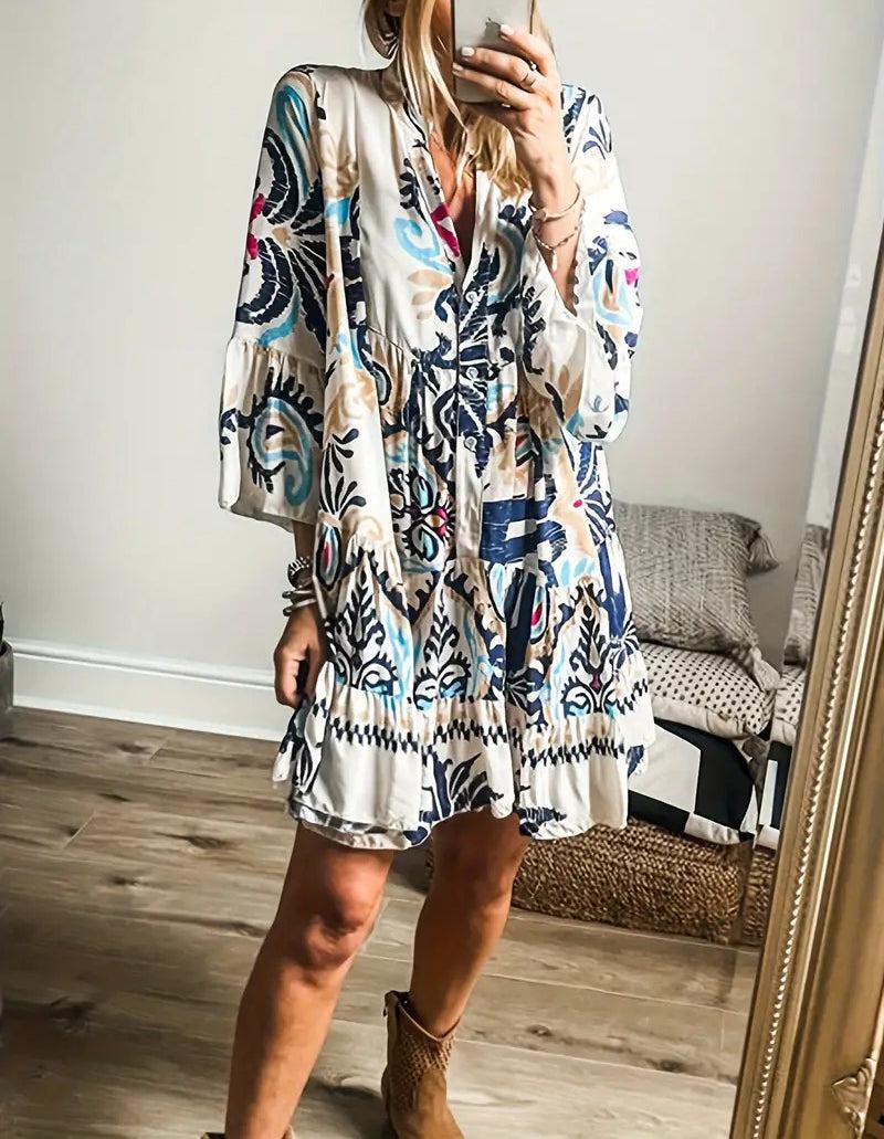 Veronique - Vestido Túnica Bohemio