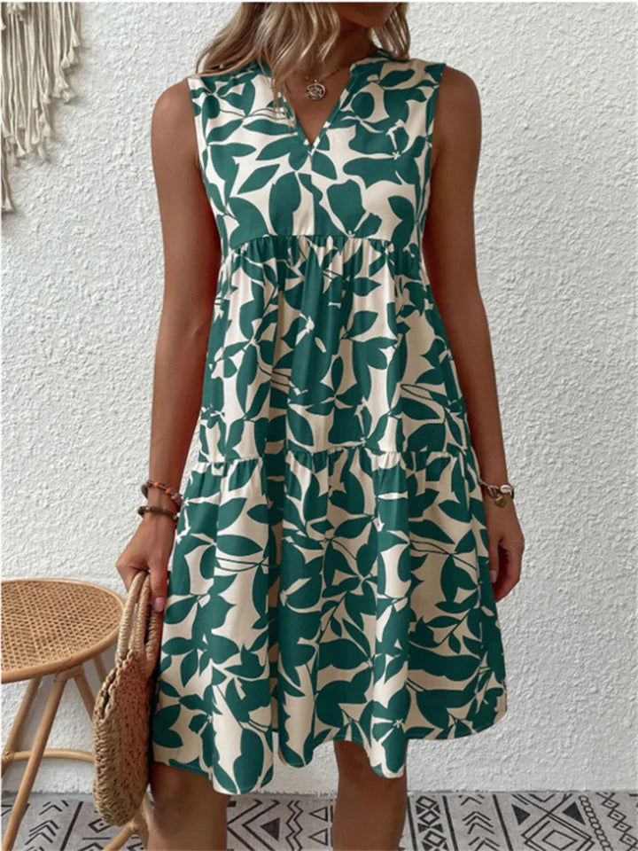 TASHA | VESTIDO MIDI FLUIDO Y DESPLIEGUE