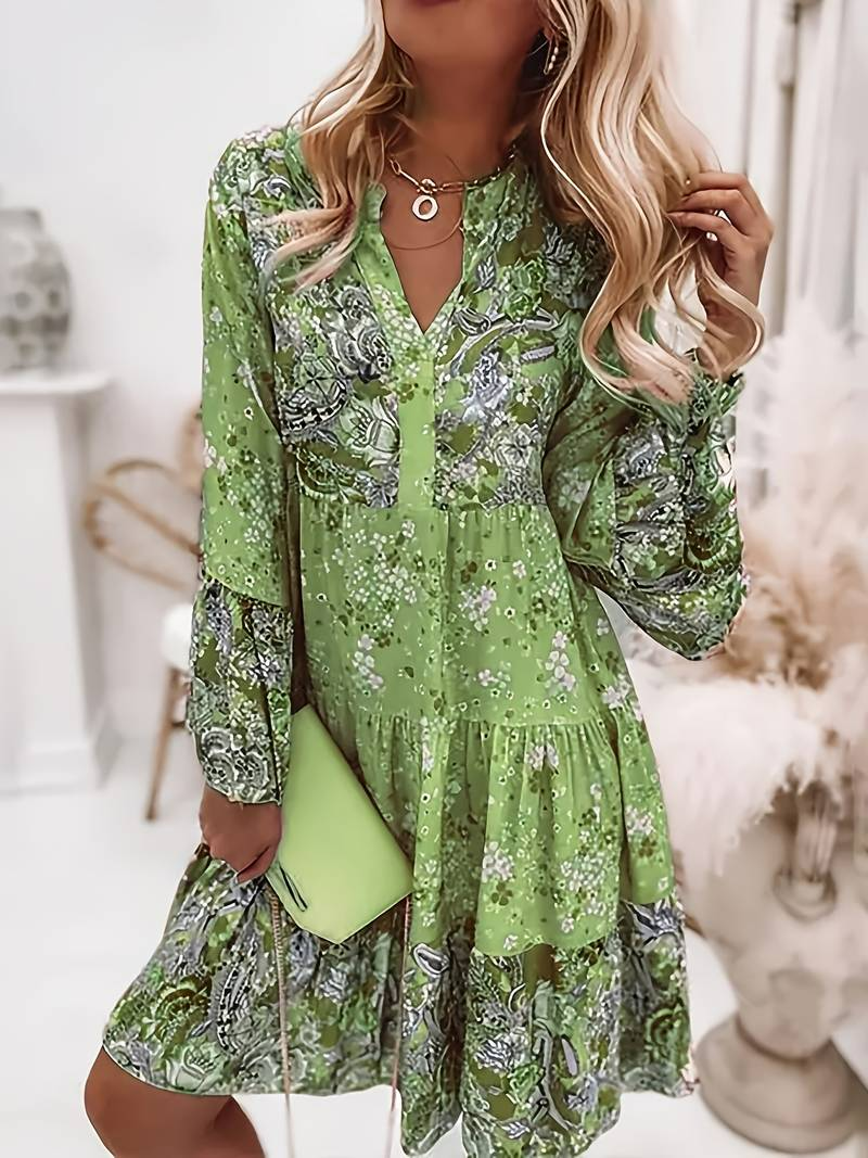 Eira - Vestido Boho Impreso
