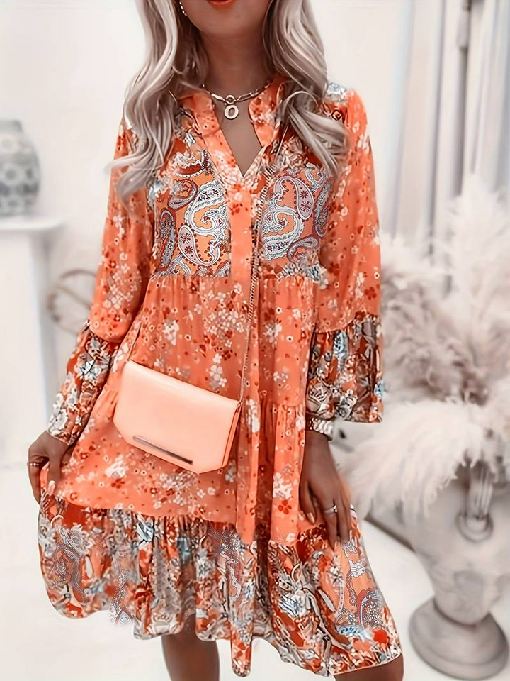 Eira - Vestido Boho Impreso