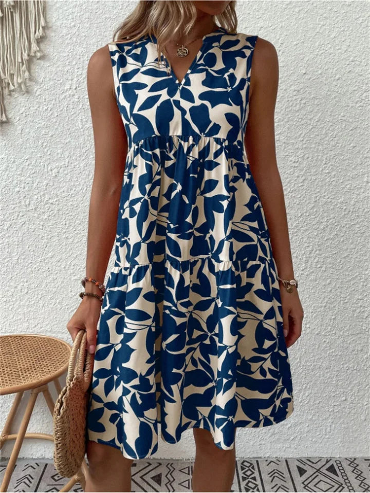 TASHA | VESTIDO MIDI FLUIDO Y DESPLIEGUE