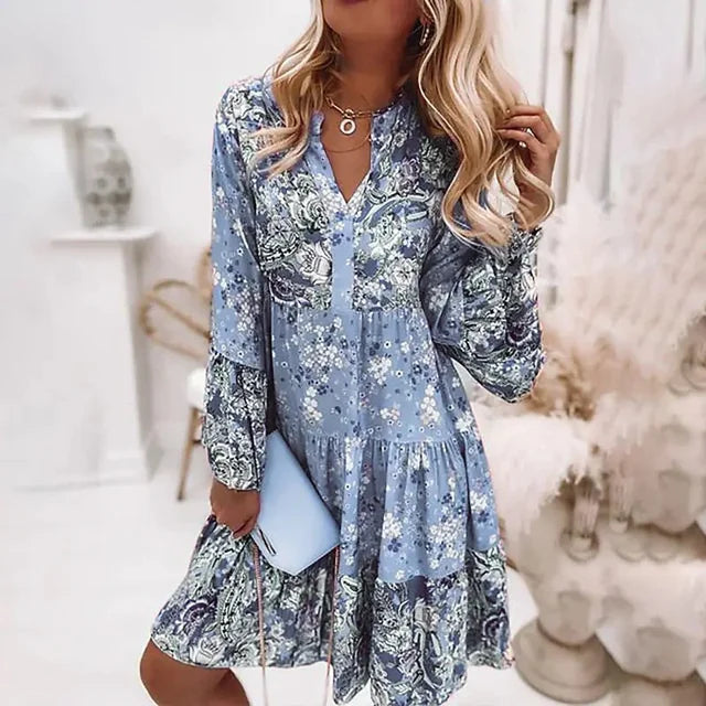 Eira - Vestido Boho Impreso