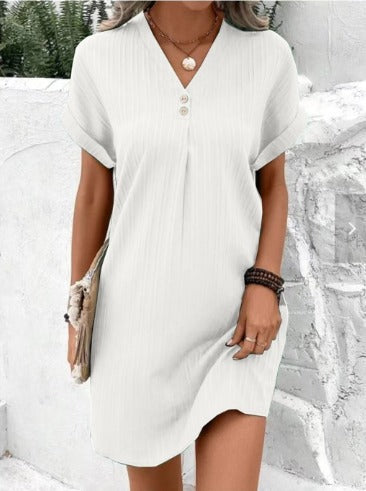 Carina - Vestido de Primavera con Escote en V