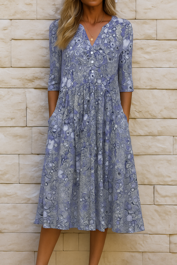 Harlow | Vestido Elegante con Escote en V