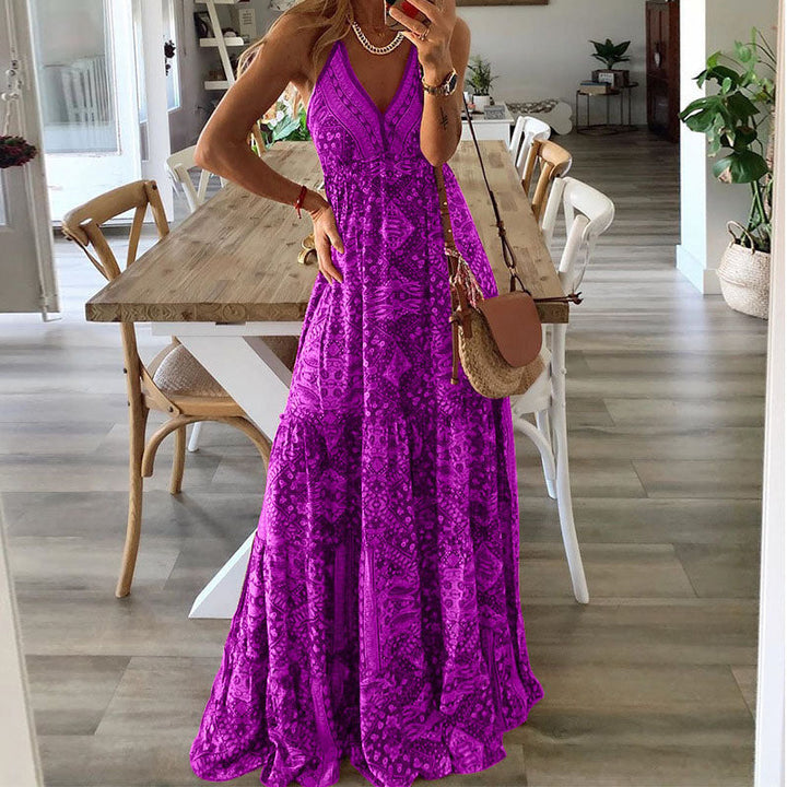 Gweneth - Vestido sin mangas Boho