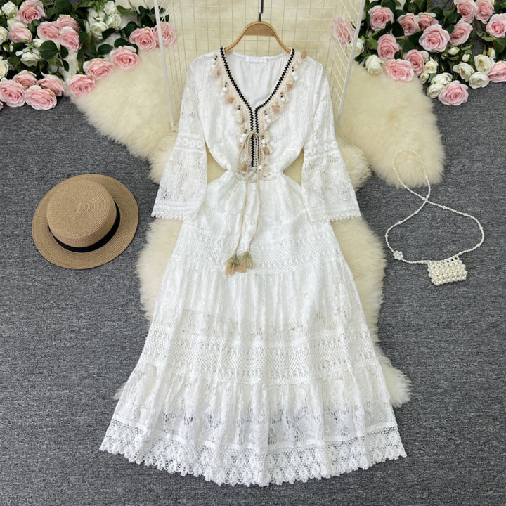 Amary - Vestido de Encaje Boho