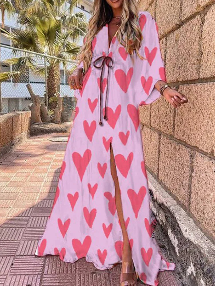 Daria - Túnica Kaftan de Vacaciones