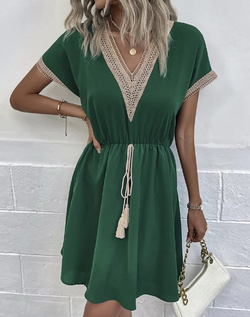 Sabrina - Vestido Bohemio Elegante