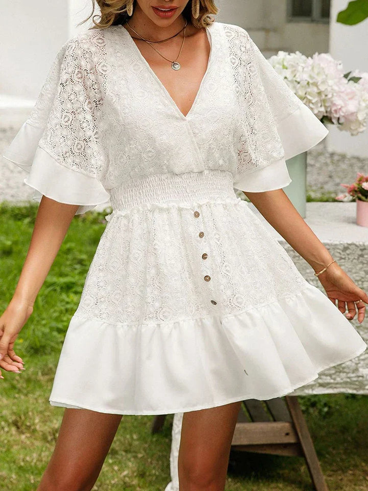 Carole - Vestido de Encaje Bohemio