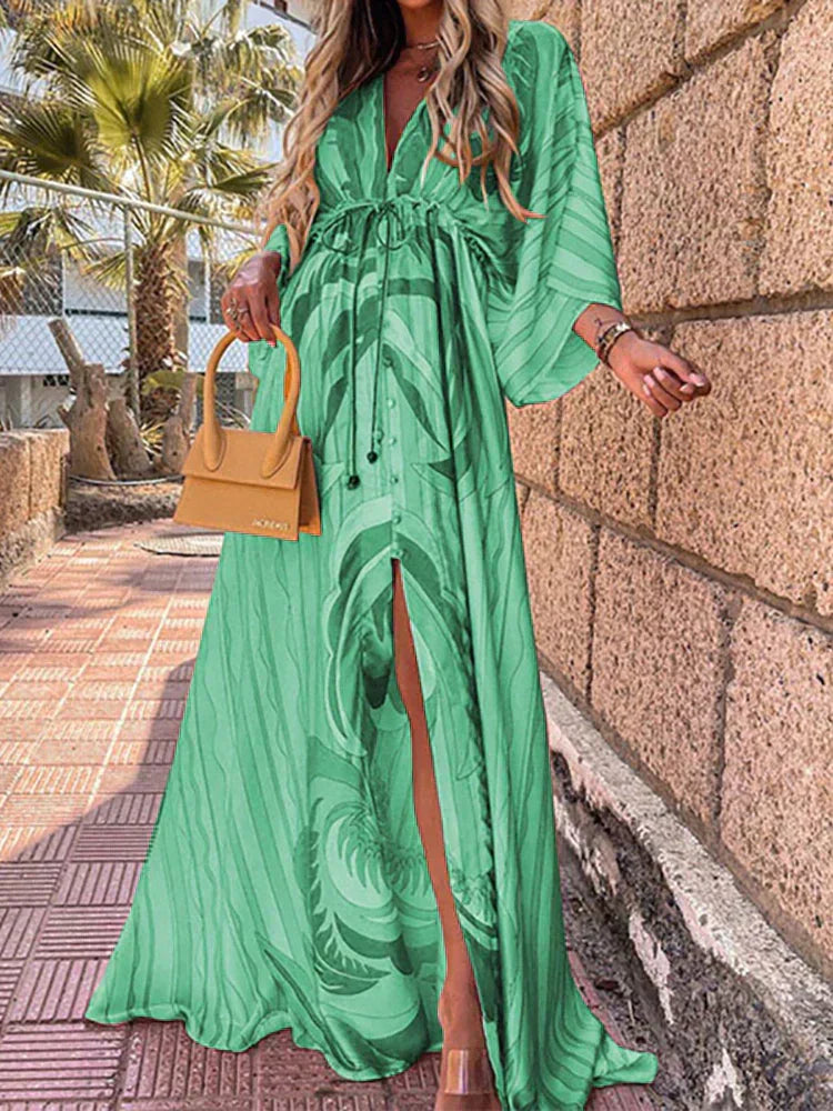 Daria - Túnica Kaftan de Vacaciones