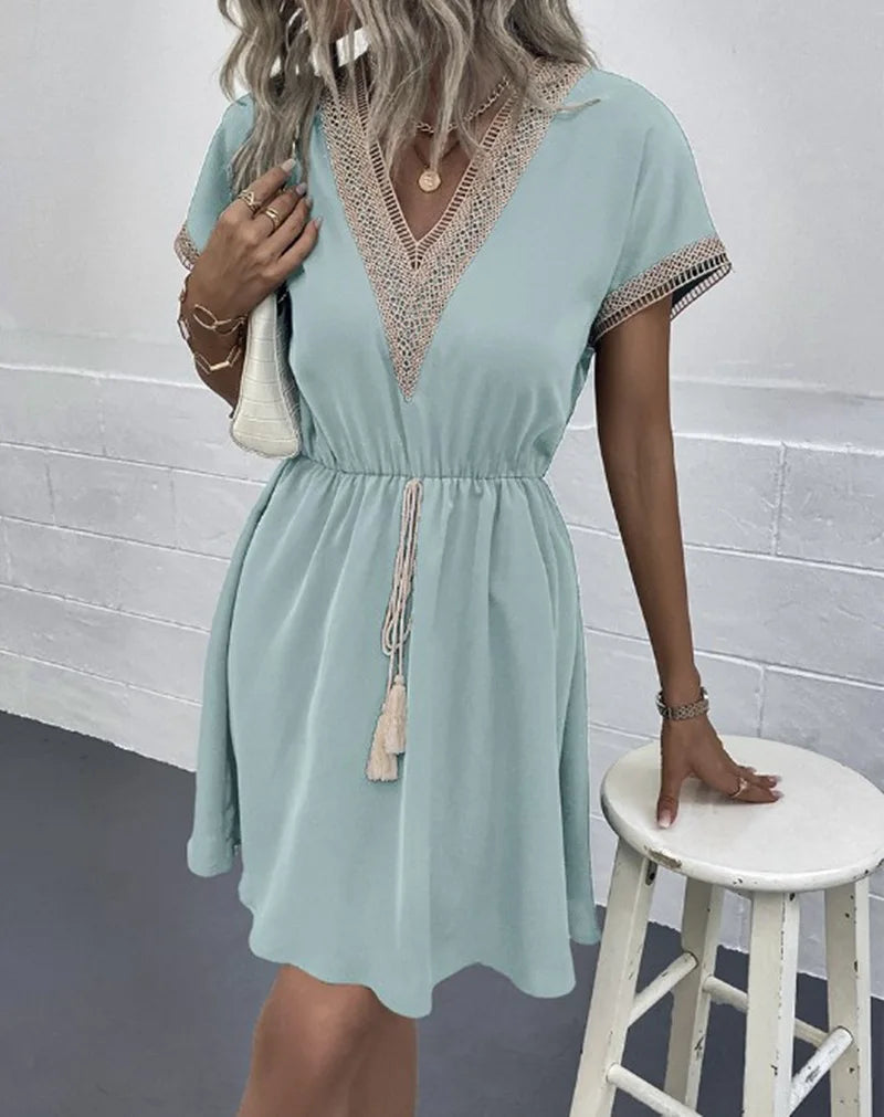 Sabrina - Vestido Bohemio Elegante