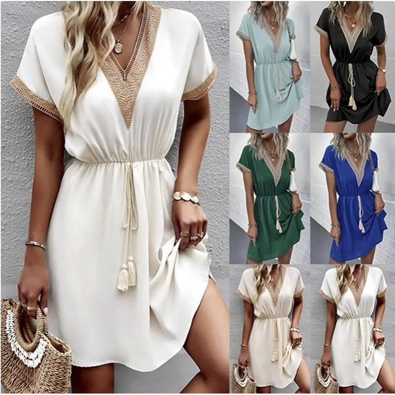 Sabrina - Vestido Bohemio Elegante