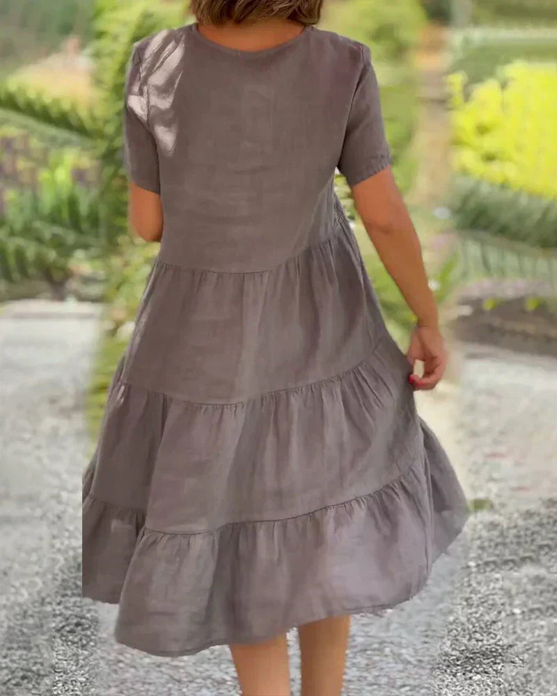 Bexley - Vestido de verano casual con escote en V