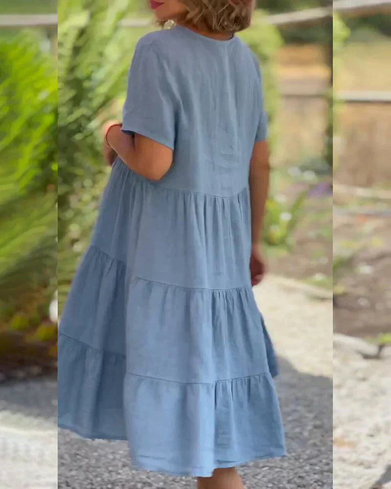 Bexley - Vestido de verano casual con escote en V
