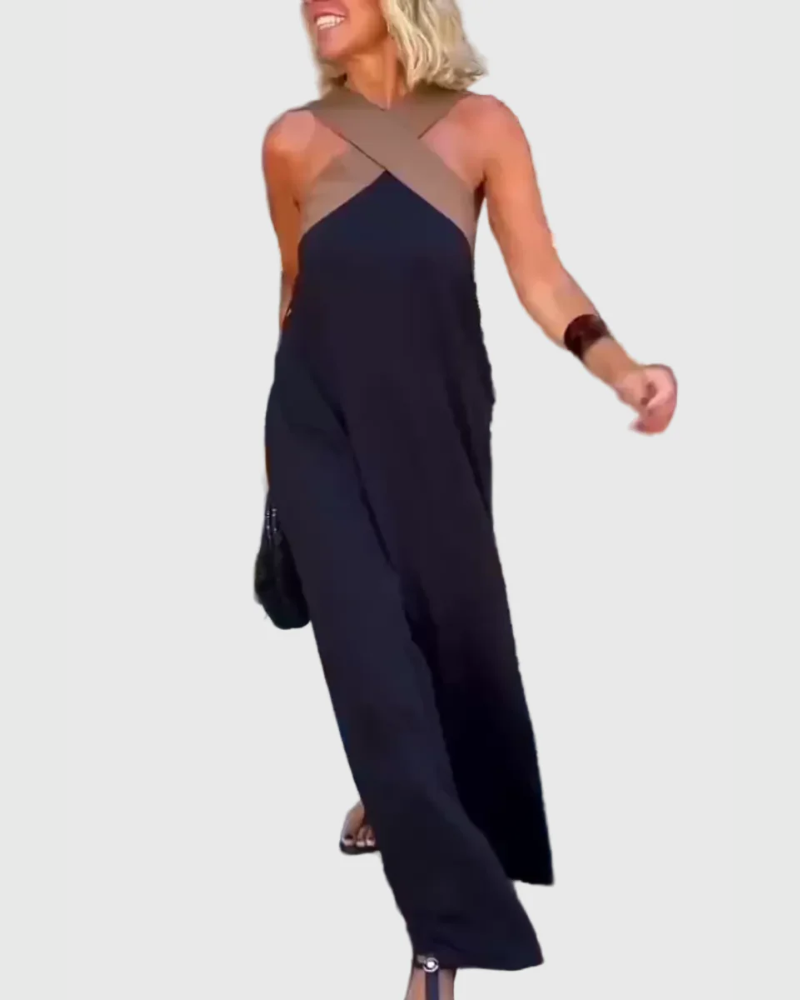 Elena | Vestido Maxi Fluido Elegante