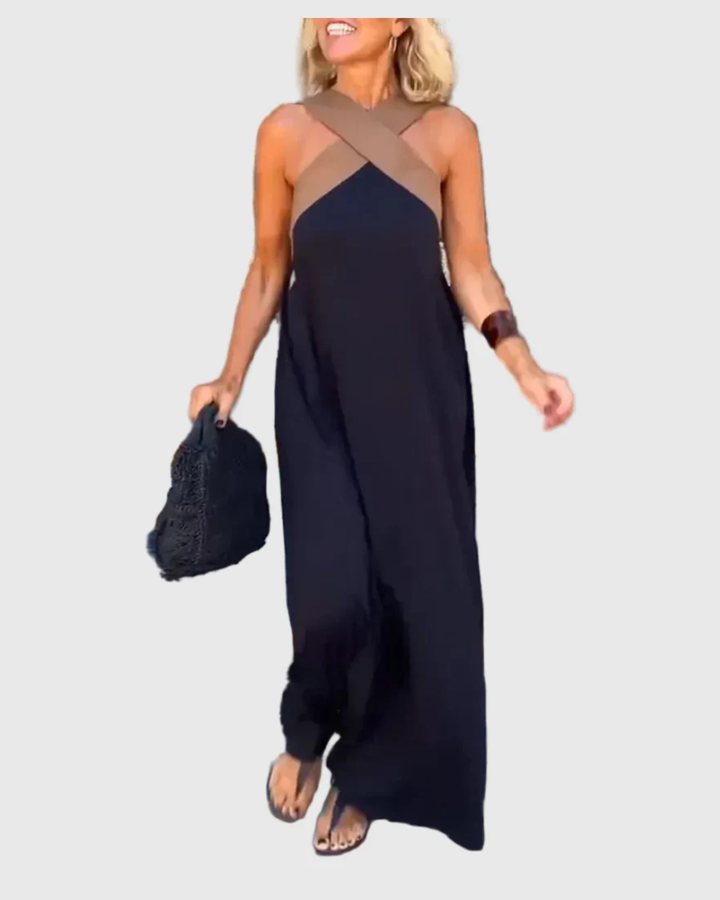 Elena | Vestido Maxi Fluido Elegante