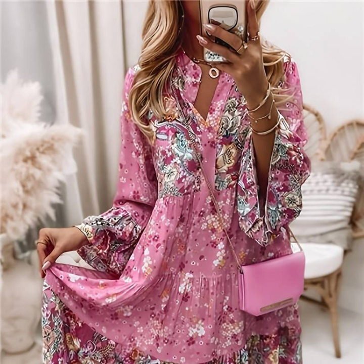 Eira - Vestido Boho Impreso