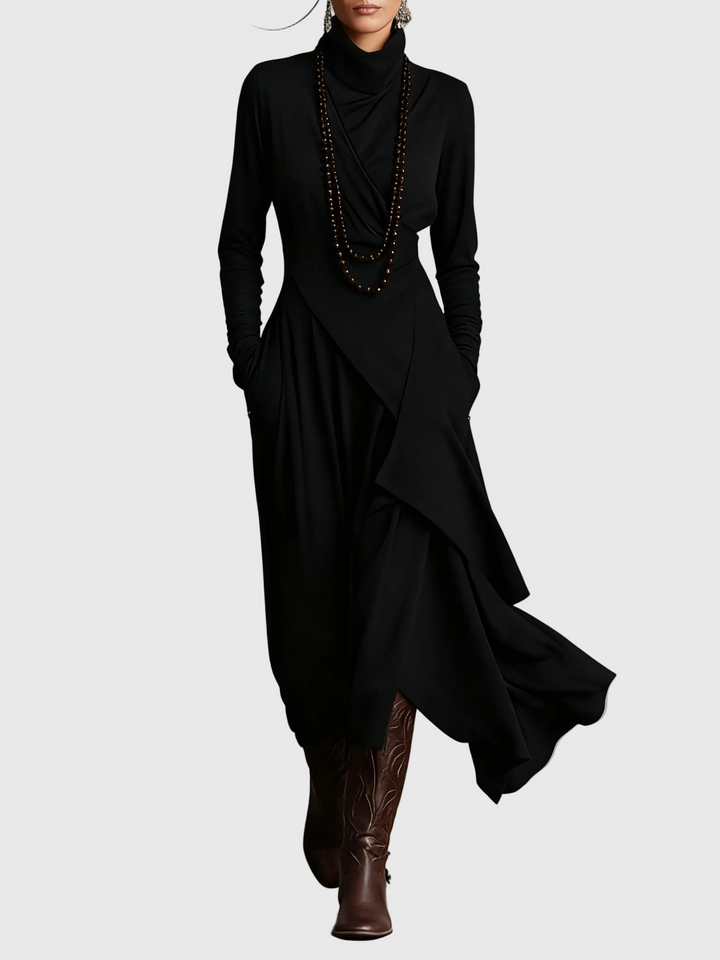 Violeta | Vestido Maxi Plisado