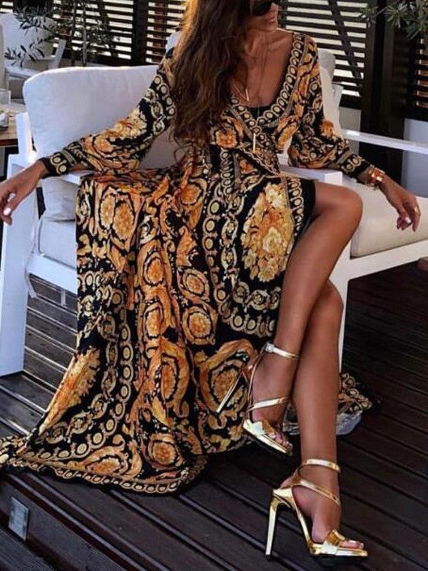 Faye - Vestido Impreso Boho