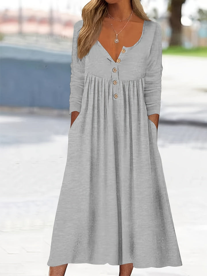 ZARA | VESTIDO MIDI CON BOTONES EN EL FRENTE