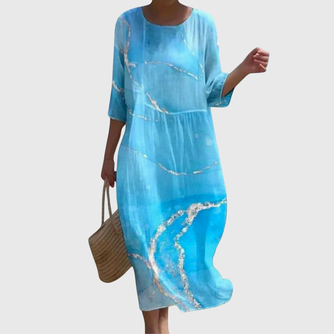 Hayley™ | Vestido Maxi Floral Elegante