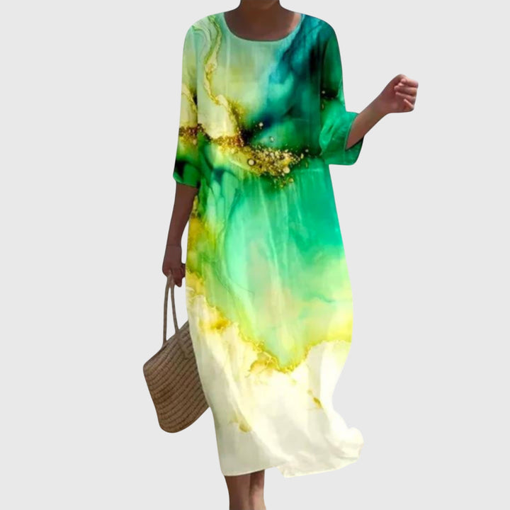 Hayley™ | Vestido Maxi Floral Elegante