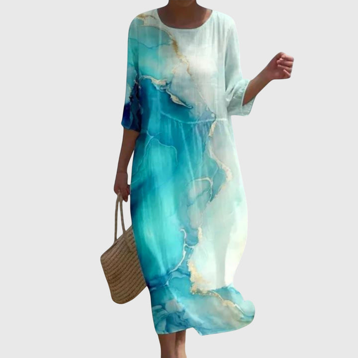 Hayley™ | Vestido Maxi Floral Elegante