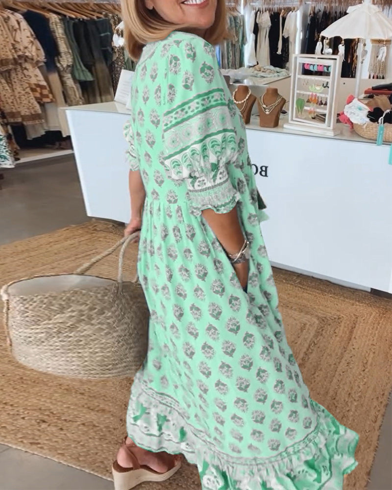 Verity - Vestido Bohemio