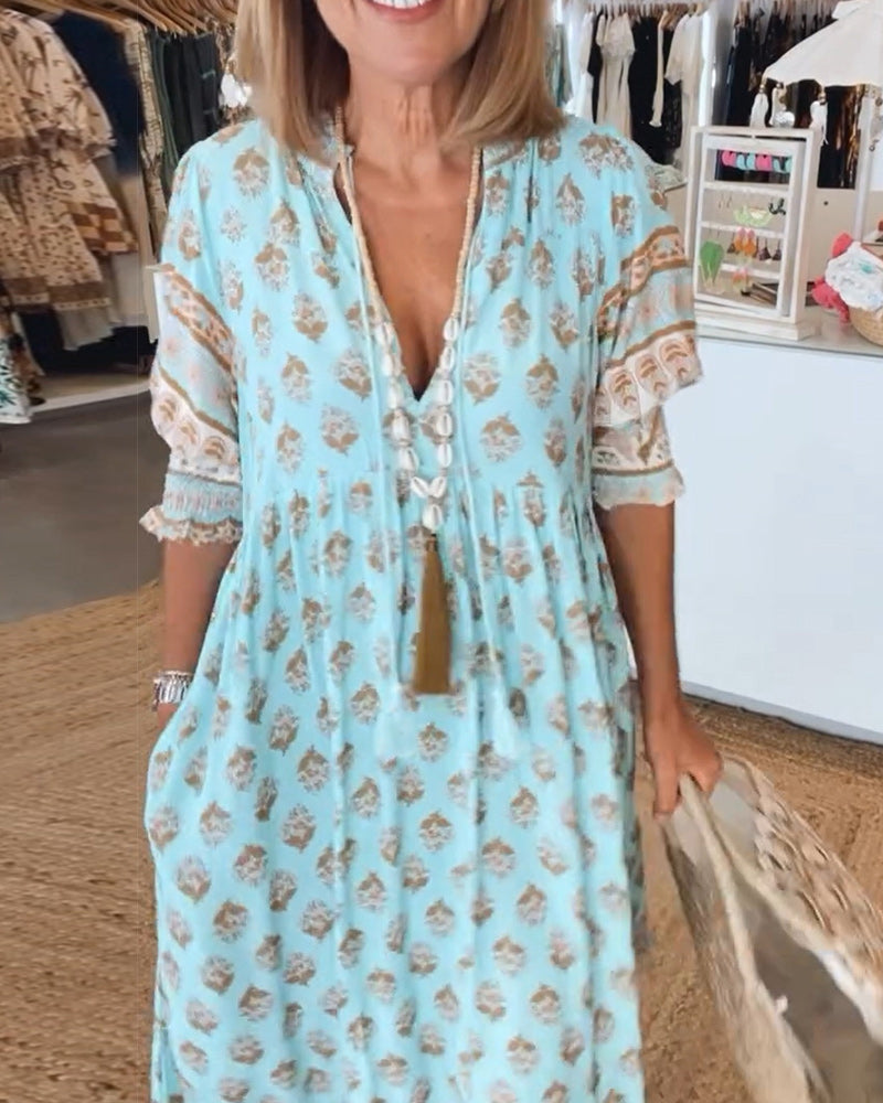 Verity - Vestido Bohemio