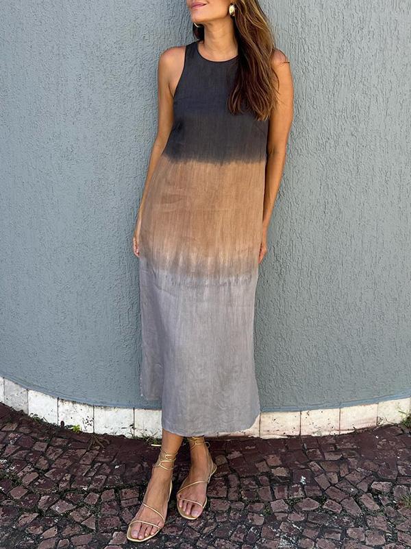 Heather - Vestido Gradiente Casual