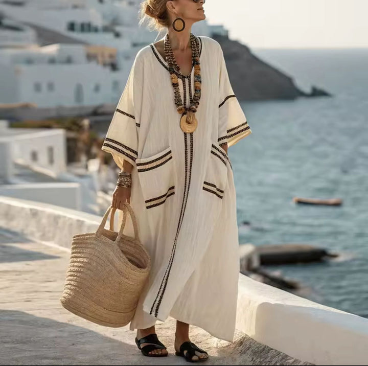 Elegante Mary - Vestido Largo para un Look Veraniego con Estilo