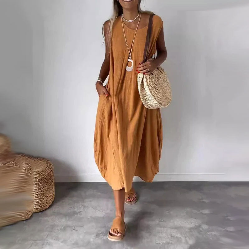 Amaris - Vestido sin mangas casual